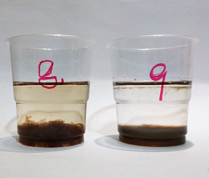污水脫色劑深度處理廢水脫色研究